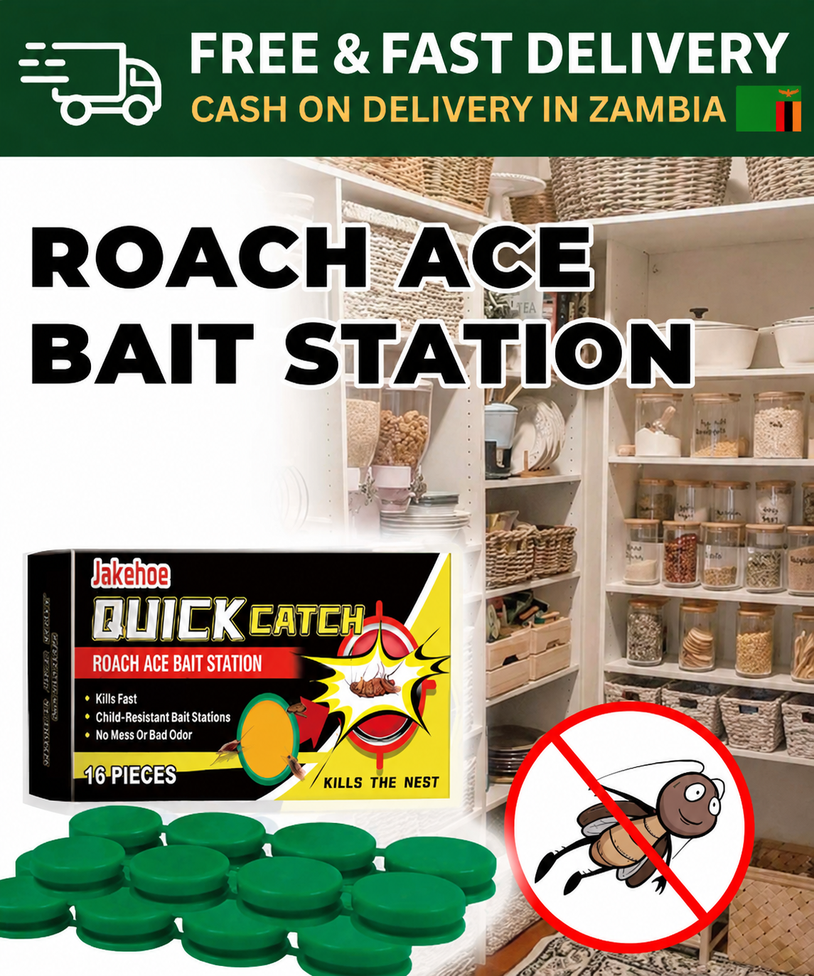 ☠️🪳 New Roach Bait Station  (Kills Entire Colonies in Days)